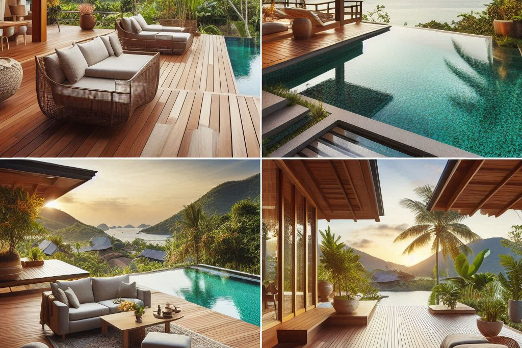 tarima exterior madera tropical